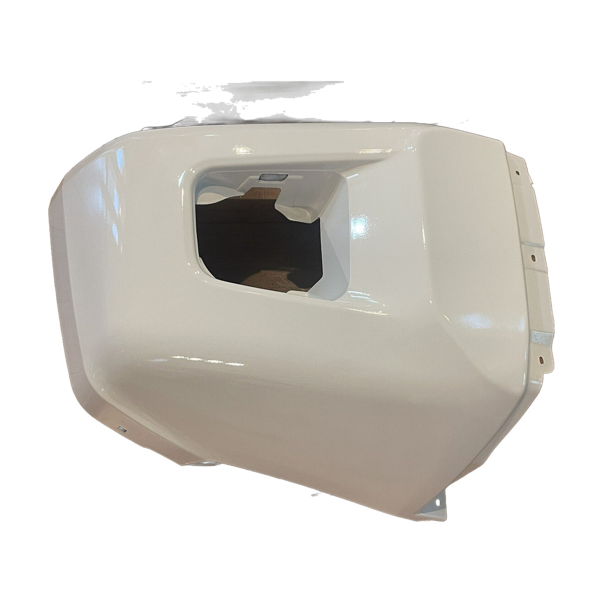Tundra Front Bumper End Cap Super White (040) detail
