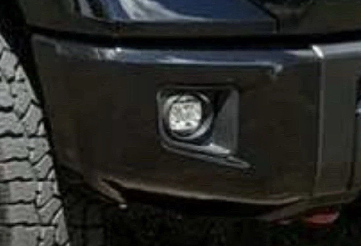 Tundra Front Bumper End Cap Black (202) Passenger