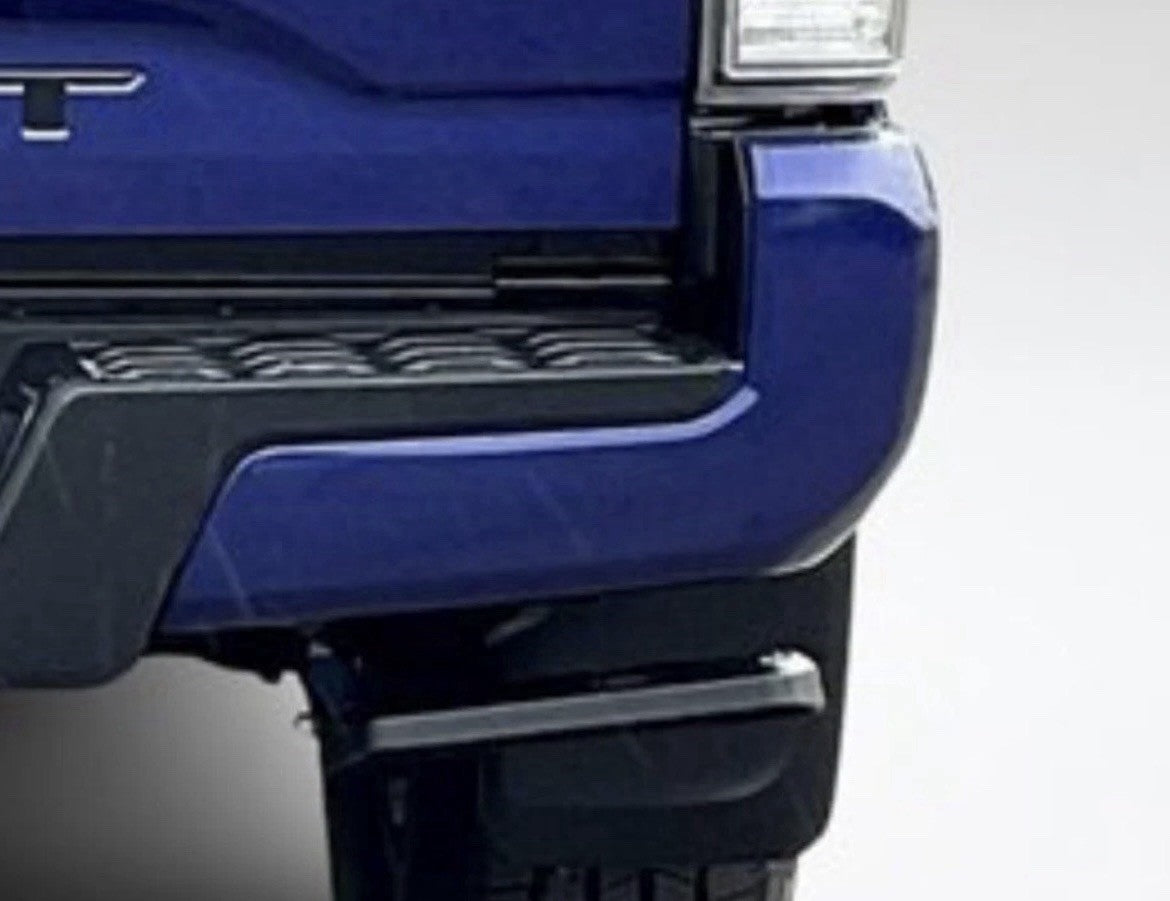 Tacoma Passenger Rear Bumper End Cap Blue Crush (8W7)