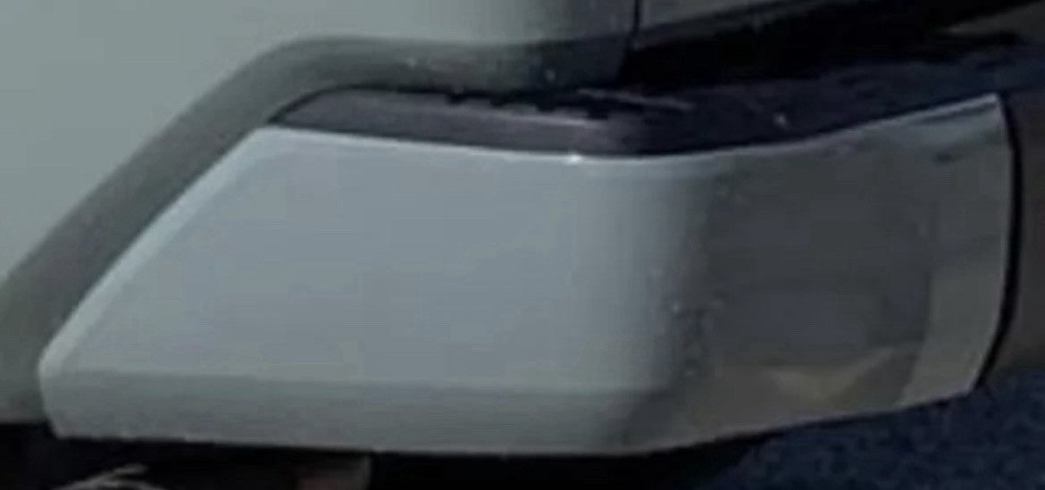 Tundra Rear Bumper End Cap Lunar Rock (6X3) Driver