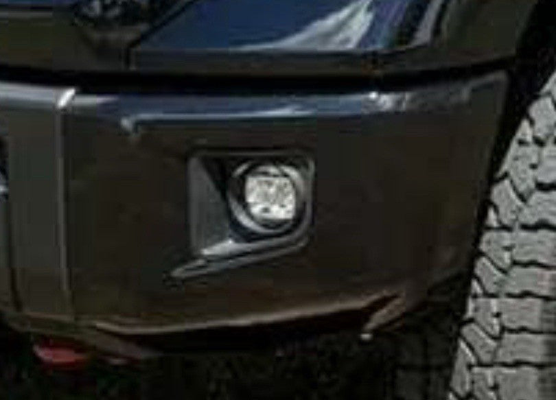 Tundra Front Bumper End Cap Black (202) Driver