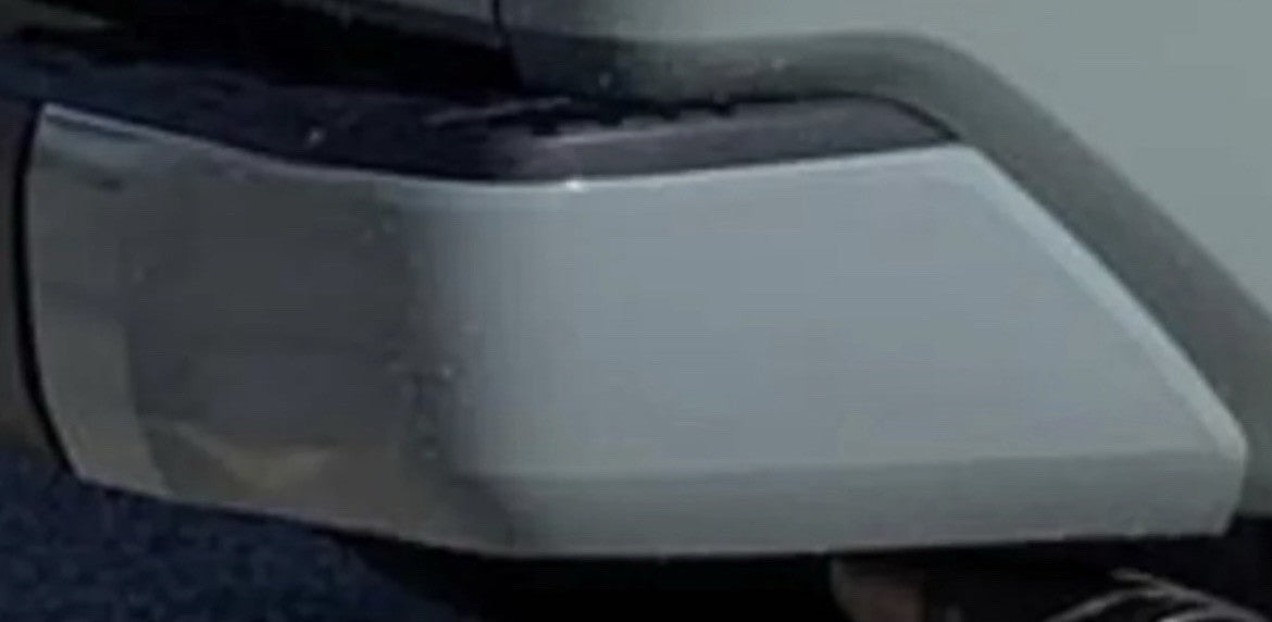 Tundra Rear Bumper End Cap Lunar Rock (6X3) Passenger