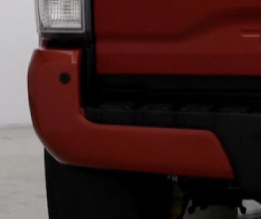 Tacoma Driver Rear Cap Barcelona Red (3R3) with sensor hole
